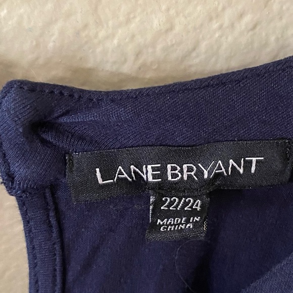 Lane Bryant Red, White & Blue Maxi Dress Size 22/24 - Picture 2 of 5